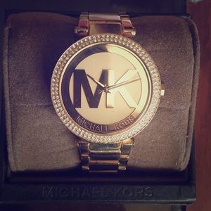 Rose gold ladies Michael Kors